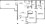 941 sq. ft. 50% floor plan