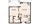 675 sq. ft. Foxglove floor plan