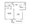 550 sq. ft. A1 floor plan