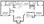 1,062 sq. ft. B2 floor plan