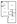 963 sq. ft. B1 floor plan