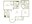 1,177 sq. ft. B1 floor plan
