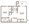 758 sq. ft. Alexandra floor plan
