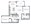 1,125 sq. ft. B2A floor plan