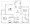 1,218 sq. ft. B2 floor plan