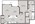 1,149 sq. ft. A5 floor plan
