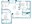 1,445 sq. ft. B3 floor plan