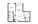 887 sq. ft. A9 floor plan