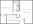 543 sq. ft. A1 floor plan