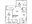 1,159 sq. ft. B5 floor plan