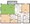 1,270 sq. ft. 2B-Gar floor plan