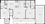 1,124 sq. ft. B2 floor plan