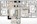 1,050 sq. ft. Duplex floor plan