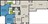 1,133 sq. ft. B2 floor plan