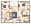 1,081 sq. ft. Poppy floor plan