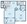 641 sq. ft. A1 floor plan