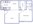 545 sq. ft. A floor plan