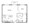 823 sq. ft. A4ax/A4dX floor plan