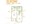 758 sq. ft. A1 floor plan