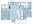 1,094 sq. ft. B3 floor plan