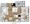 902 sq. ft. to 1,025 sq. ft. B1 floor plan