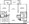 1,127 sq. ft. Jefferson floor plan