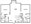 909 sq. ft. Riverside floor plan