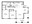 970 sq. ft. Jupiter floor plan