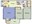 936 sq. ft. Egret floor plan