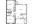 995 sq. ft. floor plan