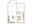 962 sq. ft. Cedar 2 floor plan