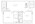 907 sq. ft. H floor plan