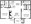 932 sq. ft. floor plan