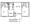 900 sq. ft. Apartment floor plan