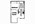 600 sq. ft. A2 floor plan