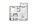 693 sq. ft. A1 floor plan