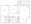 870 sq. ft. F floor plan