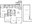 1,231 sq. ft. B3SG floor plan