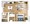 677 sq. ft. FA1R floor plan