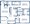 1,277 sq. ft. O floor plan