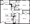 915 sq. ft. 2D floor plan