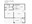 557 sq. ft. A1 floor plan