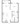 717 sq. ft. A3 floor plan