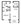 698 sq. ft. A1 floor plan