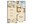 700 sq. ft. B floor plan