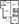 904 sq. ft. B-1 floor plan