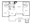 767 sq. ft. to 883 sq. ft. Chestnut floor plan