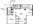 718 sq. ft. to 768 sq. ft. Commerce floor plan