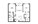 1,043 sq. ft. B1B floor plan