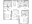 1,072 sq. ft. Affirmed/60% floor plan